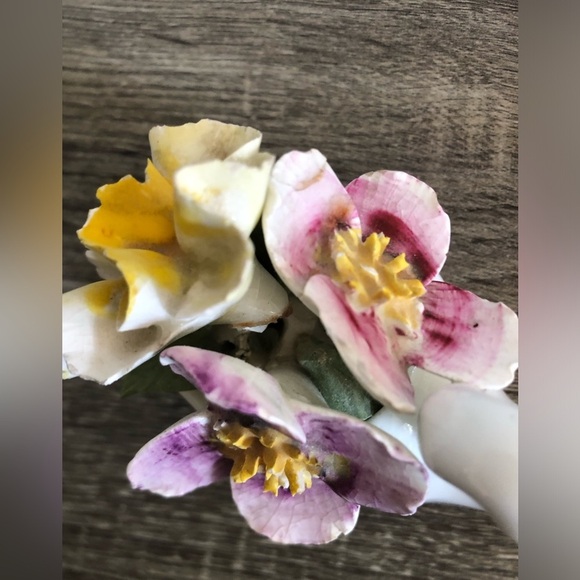 Vtg Sandford Fine Bone China Swan Ceramic Art - Picture 12 of 15